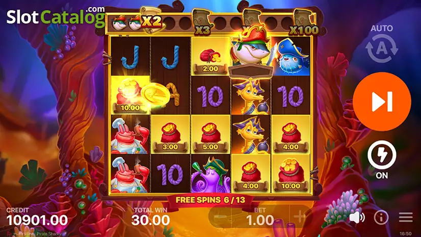 Pirate Sharky Free Spins