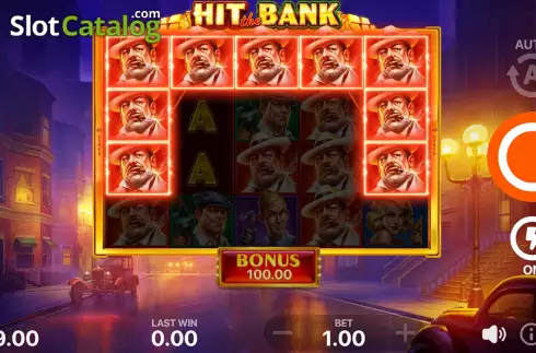 Big Win Screen. Hit the Bank: Hold and Win slot