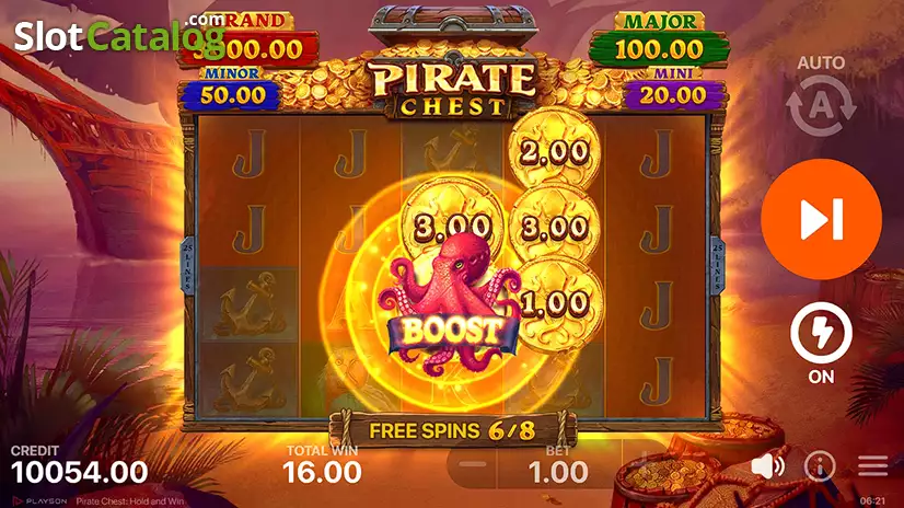 Pirate Chest Hold and Win Free Spins