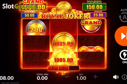 Schermo9. Royal Joker: Hold and Win slot