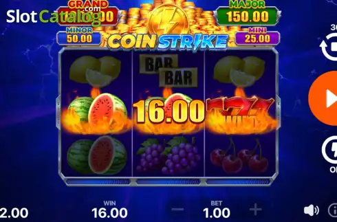 Win Screen 3. Coin Strike: Hold and Win slot