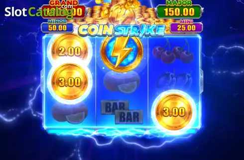 Bonus Game Win Screen. Coin Strike: Hold and Win slot