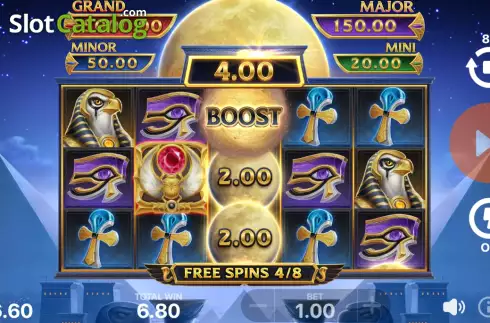 Bildschirm6. Giza Nights: Hold and Win slot