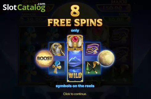 Bildschirm8. Giza Nights: Hold and Win slot
