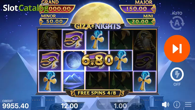 Giza Nights: Hold and Win Free Spins
