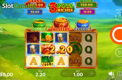Skärmdump4. 3 Pots Riches: Hold and Win slot