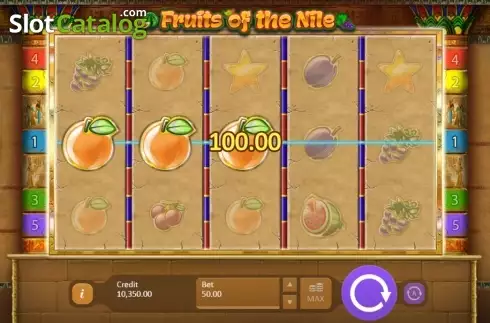 Schermo 5. Fruits of the Nile slot