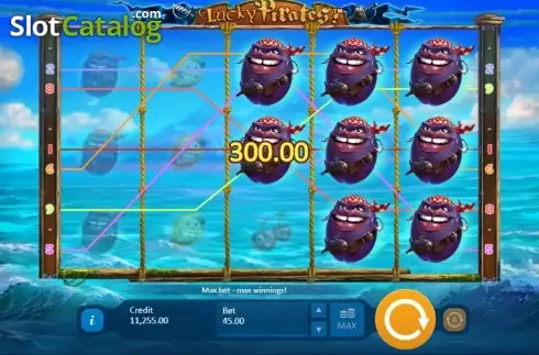 Bildschirm 2. Lucky Pirates slot