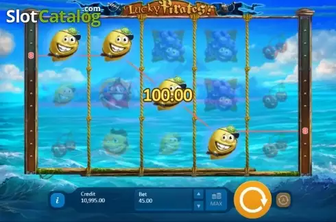 Skärmdump4. Lucky Pirates slot