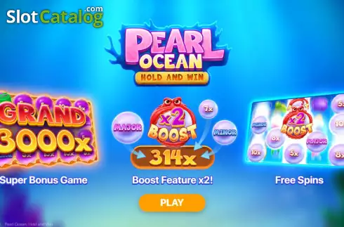 Bildschirm2. Pearl Ocean: Hold and Win slot