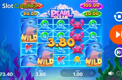 Schermo5. Pearl Ocean: Hold and Win slot