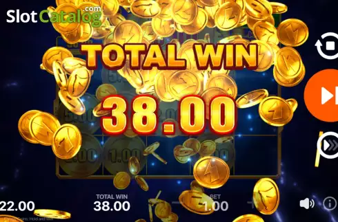 Bonus Game Win Screen 3. Energy Coins: Hold and Win slot