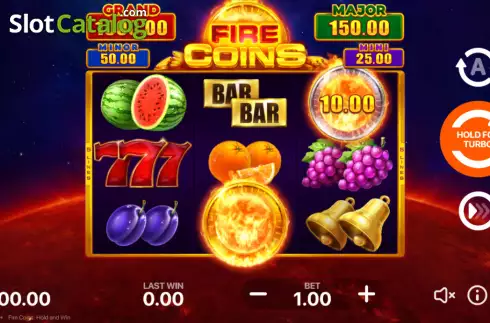 Bildschirm2. Fire Coins: Hold and Win slot
