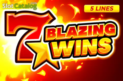 Blazing Wins Logotipo
