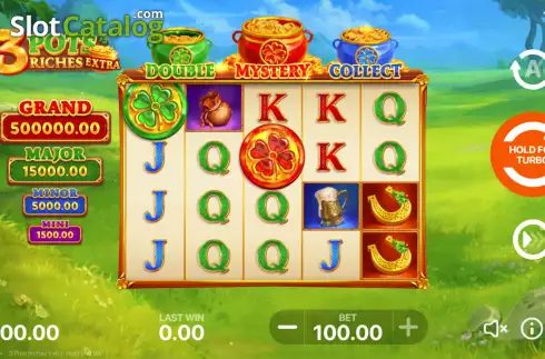 Ekran2. 3 Pots Riches Extra: Hold and Win yuvası