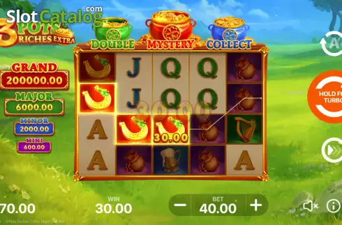 Bildschirm3. 3 Pots Riches Extra: Hold and Win slot