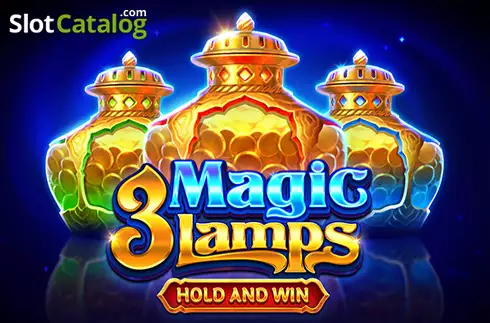 3 Magic Lamps: Hold and Win Logotipo