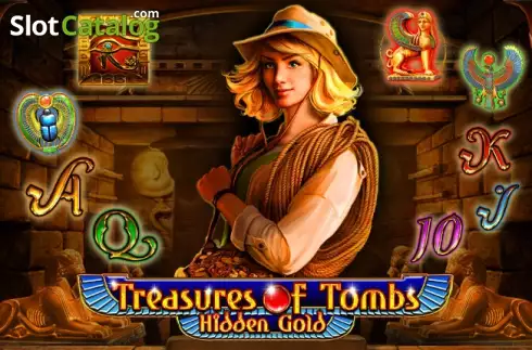 Treasures of Tombs Hidden Gold Logotipo
