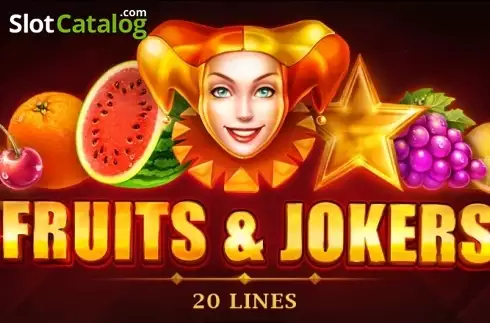 Fruits & Jokers: 20 Lines Логотип