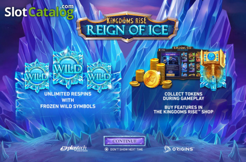 Skärmdump2. Kingdoms Rise: Reign of Ice slot