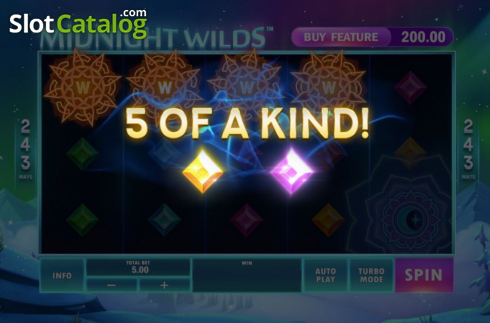 5 of a Kind. Midnight Wilds slot