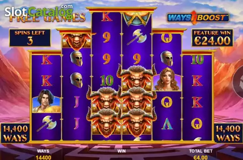 Free Spins 4. Age Of The Gods Maze Keeper slot