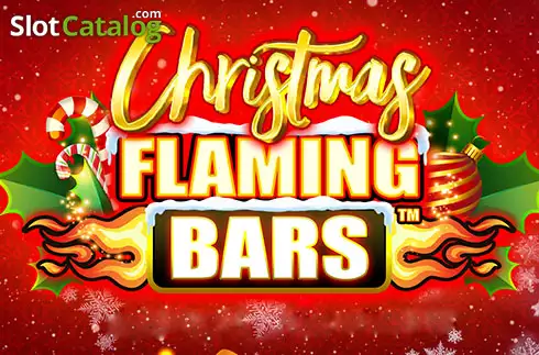Flaming Bars Christmas Logotipo