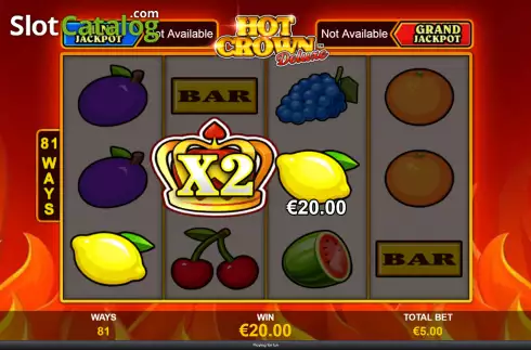 Скрин4. Hot Crown Deluxe слот