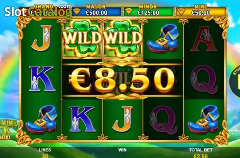 Bildschirm5. Cash Collect Leprechauns Luck slot