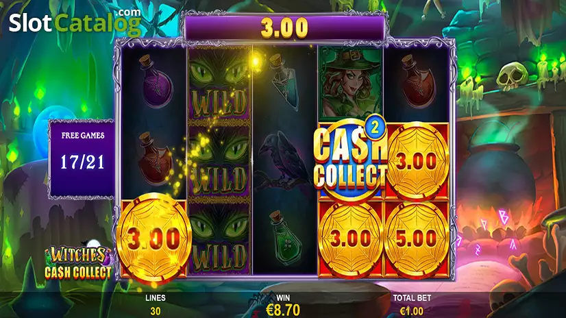 Witches Cash Collect Free Spins