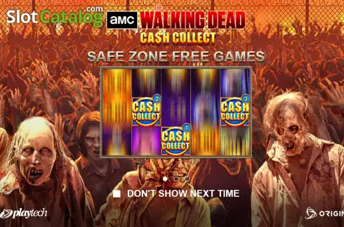 Skärmdump2. The Walking Dead Cash Collect slot