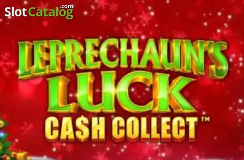 Leprechauns Luck Cash Collect Christmas Logo