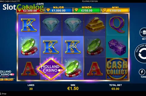 Schermo3. Holland Casino Cash Collect slot