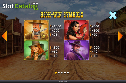 Schermo8. Wild West Wilds slot