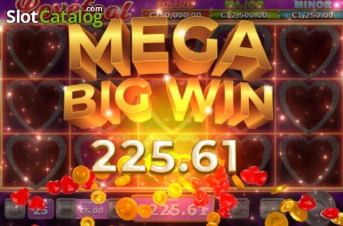 Mega Big Win. Lovefool slot
