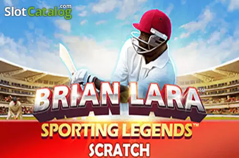 Brian Lara Sporting Legends Scratch Logotipo