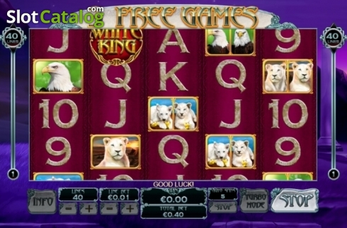Bildschirm6. White King 2 slot
