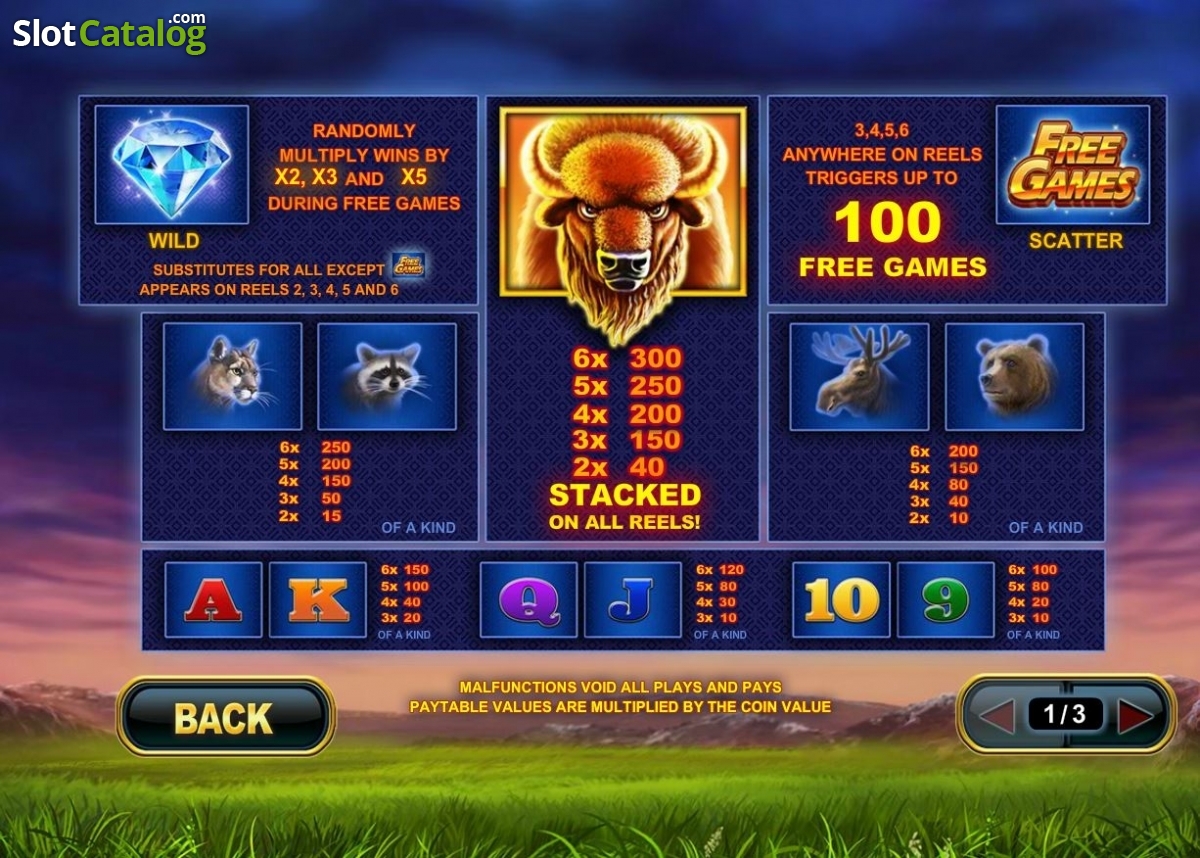 free online casino games slots buffalo