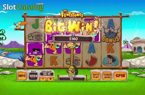 Ecran2. The Flintstones (Playtech) slot
