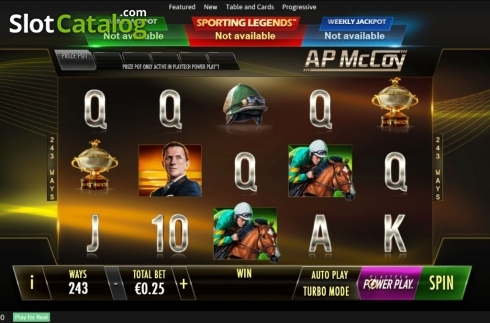 Captura de tela2. AP McCoy: Sporting Legends slot