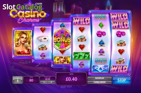 Bildschirm2. Casino Charms slot