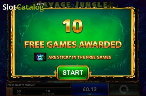 Captura de tela4. Savage Jungle slot