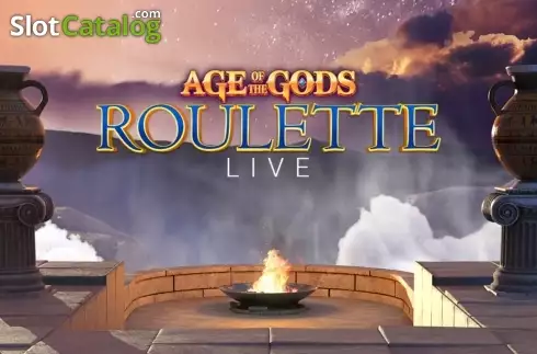 Ecran1. Age of the Gods Roulette Live slot