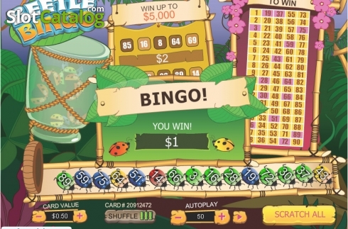 Win Screen. Beetle Bingo (Playtech) slot