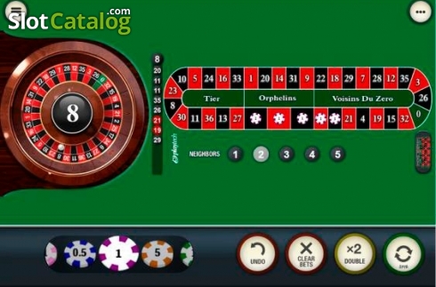 画面6. Classic Roulette (Playtech) カジノスロット
