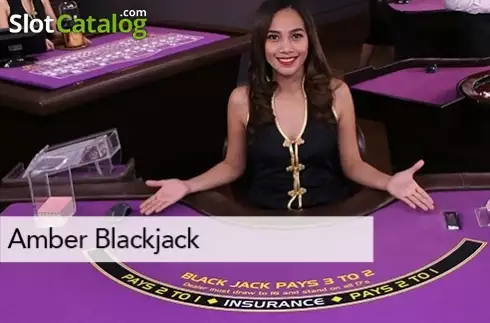 Amber Blackjack Live Logo