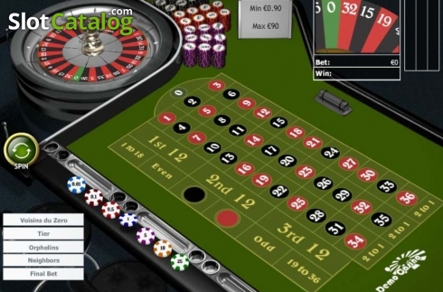 Game Screen 1. Roulette Pro (Playtech) slot