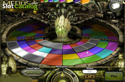 Bildschirm6. Medusa's Gaze (Playtech) slot