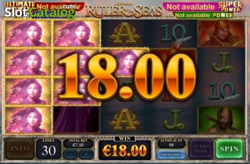 Win Screen 2. Age of the Gods: Ruler of the Seas slot