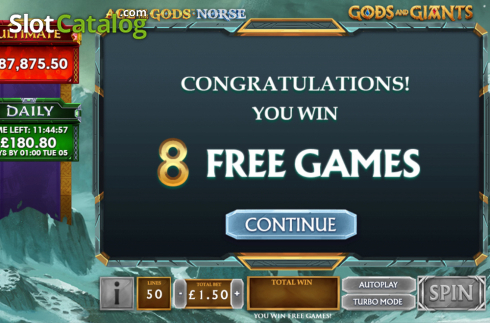 Schermo6. Age of the Gods Norse Gods and Giants slot